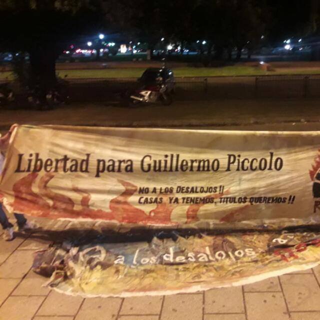 Viernes 7: concentración y audiencia por la libertad de Guillermo Píccolo