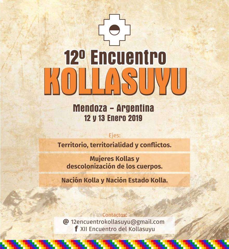 XII Encuentro del Kollasuyu en Mendoza