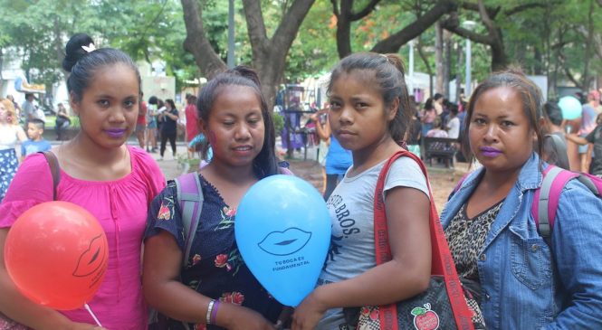 #25N Mujeres diversas de Paraguay salieron a las calles contra la violencia machista