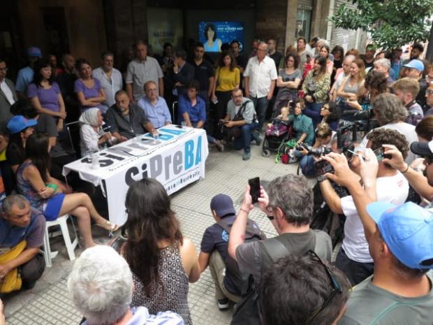 El SiPreBA expresó su repudio a la represión a trabajadores de los medios públicos