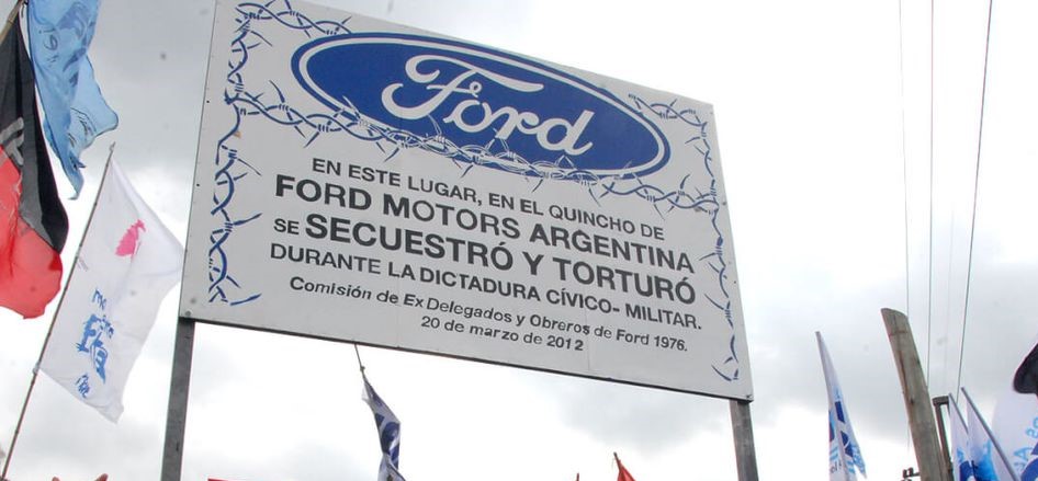 Causa Ford: condenas de 10, 12 y 15 años