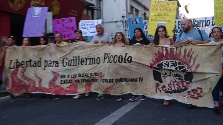 Marcha por la libertad de Guillermo Píccolo