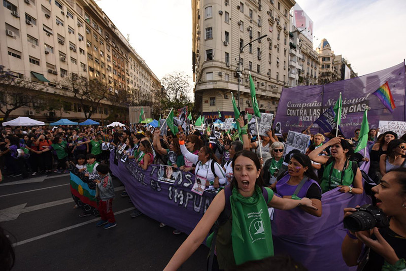 CABA: Comenzó el paro feminista y movilización por Lucía Pérez