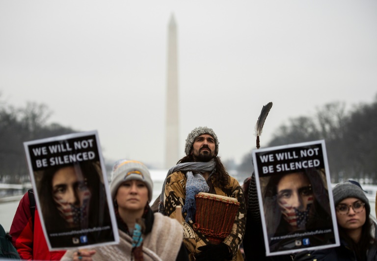 Una marcha indígena en Washington denuncia la desaparición de mujeres en EEUU