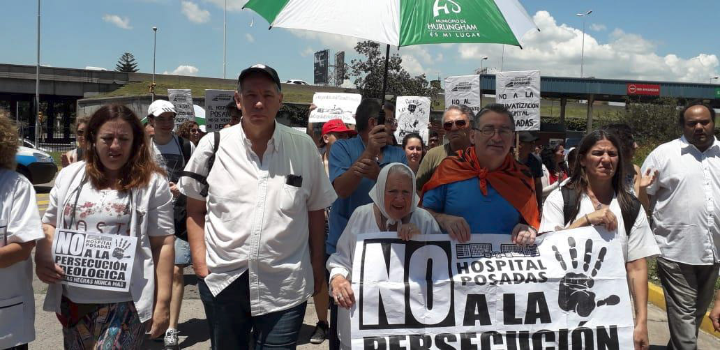 La lucha sindical frenó 300 despidos en el Hospital Posadas