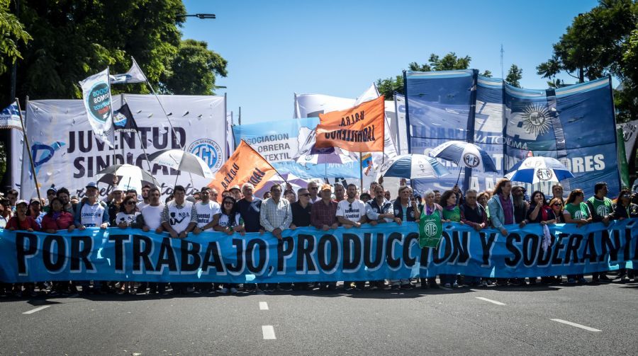 Protestas y marchas en Jornada Nacional contra el ajuste y los tarifazos