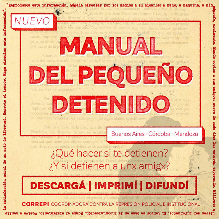 Manual del Pequeño Detenido de CORREPI – 2019