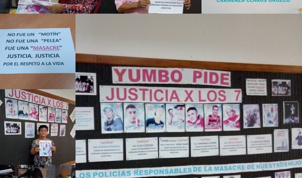Marcha en Yumbo, Colombia: Jus7icia x los 7 y por la vida de todos