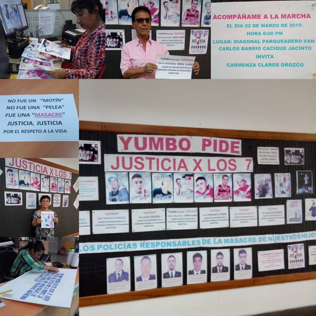 Marcha en Yumbo, Colombia: Jus7icia x los 7 y por la vida de todos