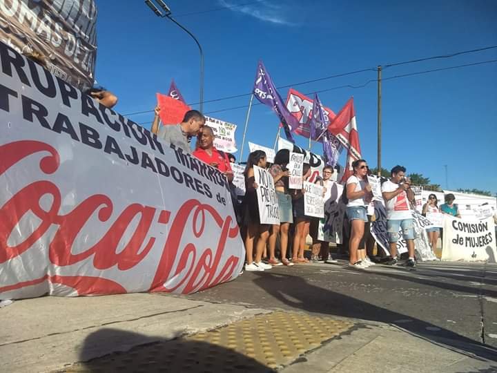 Coca Cola: nueva movilización en defensa de los puestos de trabajo