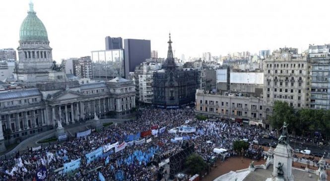 Archivan causa contra detenidos en la marcha por el Presupuesto 2019