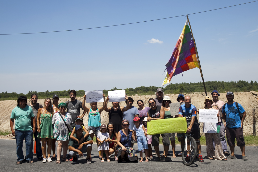 “Basta de barrios privados”: el reclamo se volvió a escuchar en Villa La Ñata