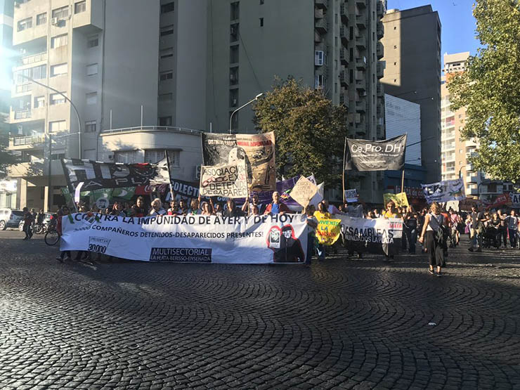 La Plata: Porque no olvidamos las luchas de nuestros compañeros detenidos desaparecidos
