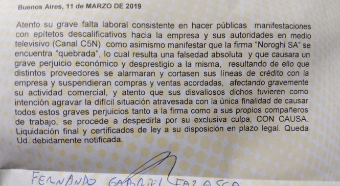 La fábrica que visitó Macri y cerró a los dos meses, despidió a sus empleados porque contaron la situación