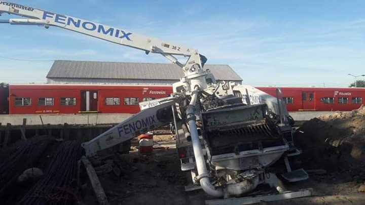 Dos trabajadores lesionados en una obra en el Ferrocarril Belgrano Norte