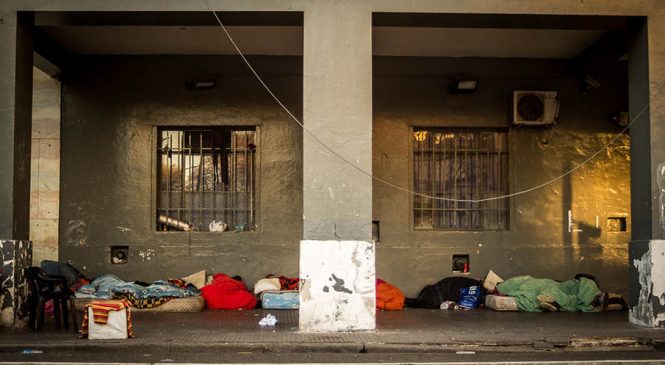 Al menos 8.000 personas están en situación de calle en CABA: “en cualquier vereda hay una persona viviendo”