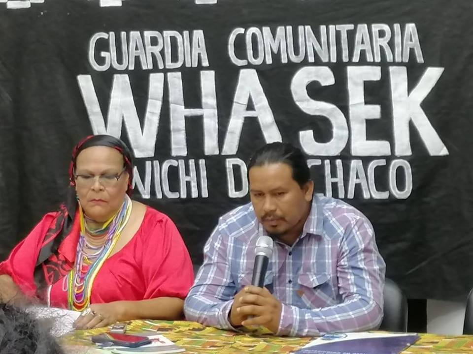 Comunicado de la Guardia Comunitaria Indígena Whasek