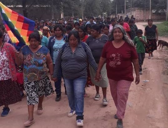 Chaco: Marcha del silencio en El Sauzalito