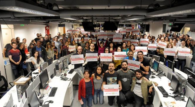 Cuatro primeras reincorporaciones gracias a la lucha en Clarín