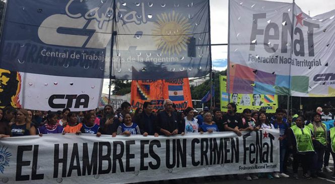 El hambre es un crimen: FeNaT analiza nuevas medidas de fuerza