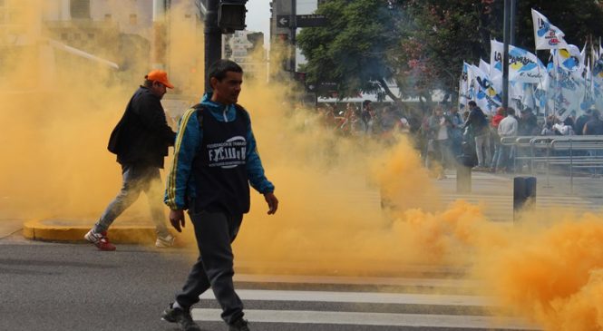 Sexto Paro General contra la política económica de Cambiemos