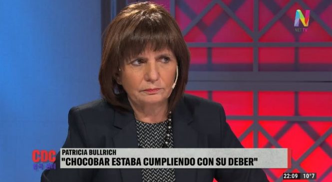 Declaraciones de Patricia Bullrich: Adonde vayan, los iremos a buscar