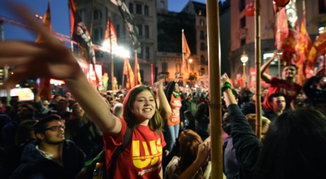 Acto por el 1ro de Mayo del FIT