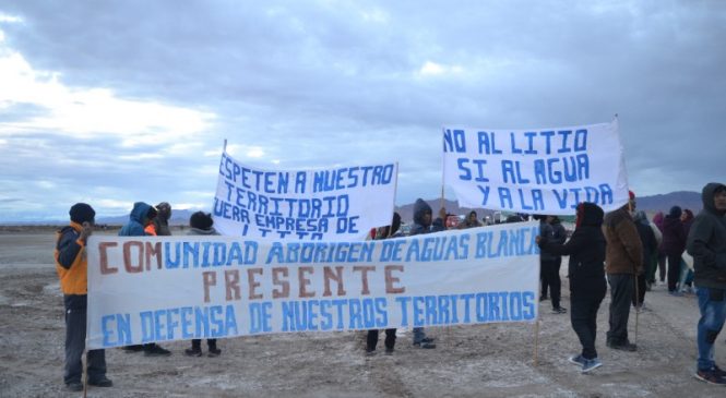 Pueblos originarios movilizarán hasta la capital jujeña en contra del Litio