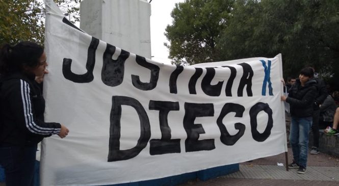 Diego Cagliero fue asesinado por la policía bonaerense