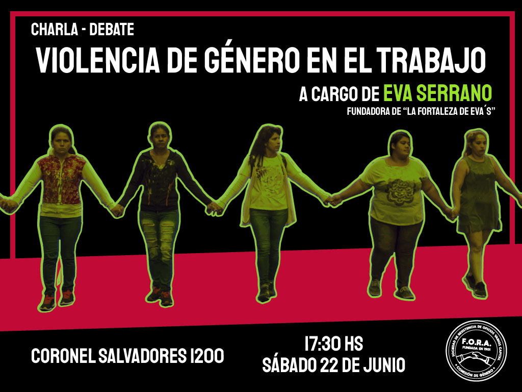 Charla “Violencia de Género en el trabajo” a cargo de Eva Serrano