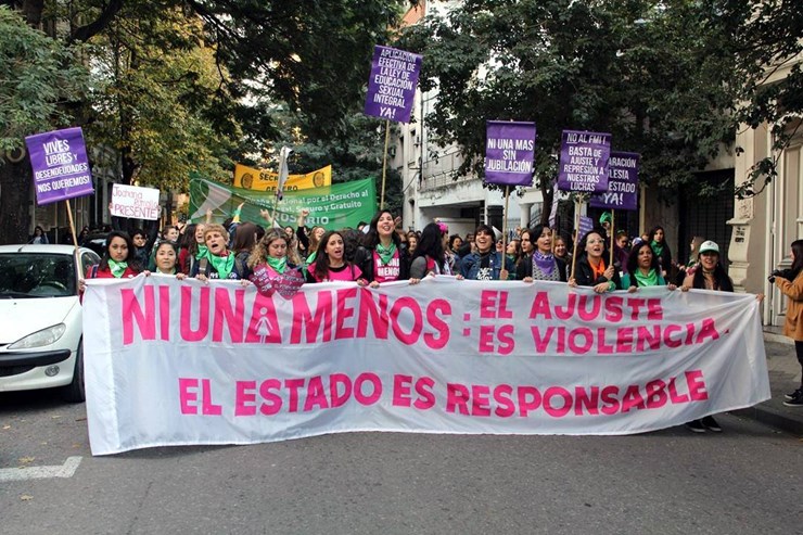 Decenas de miles gritaron #NiUnaMenos en Rosario