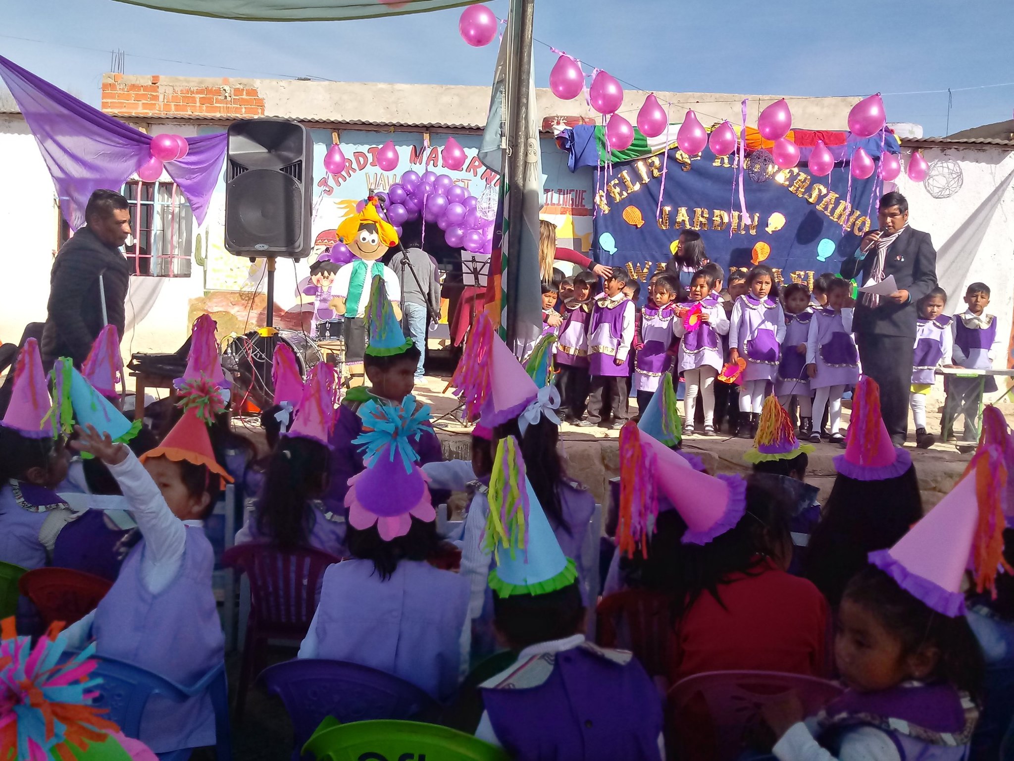 La Quiaca: Celebración de los 9 años del Jardín Maternal Intercultural Bilingue Wawa Huasi