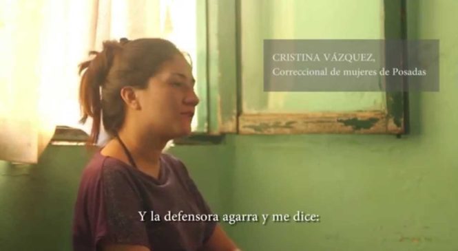 Cristina Vázquez: presa e inocente