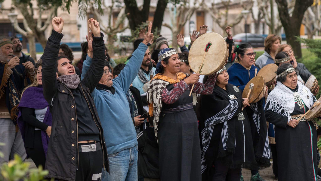 Reclamos a la hora de celebrar el Año Nuevo mapuche en Los Toldos