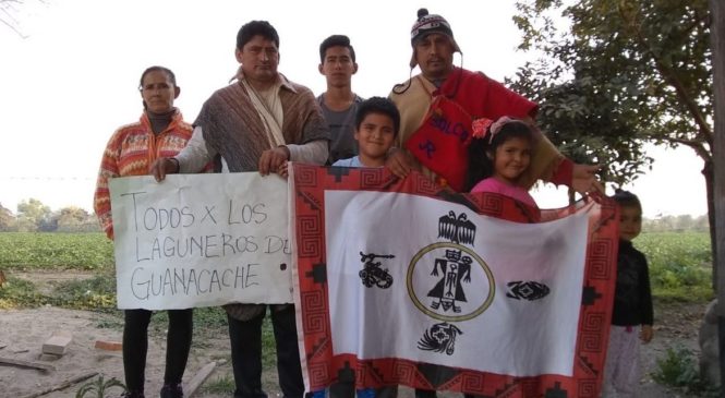 Masivo apoyo de los pueblos originarios del país a los laguneros de Guanacache