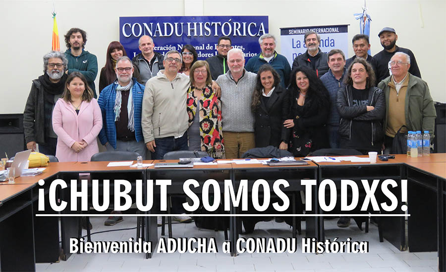 CONADU Histórica convocó a Jornada Nacional de Lucha