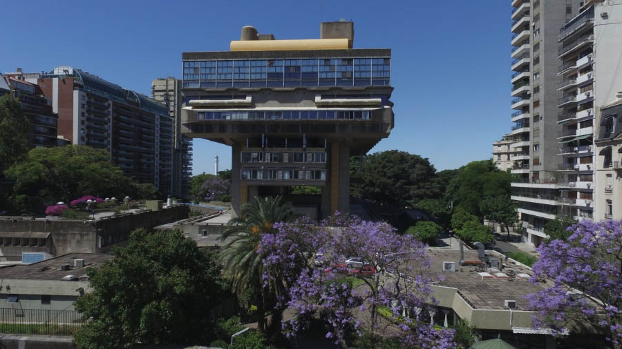 Rumbo a la Biblioteca Nacional