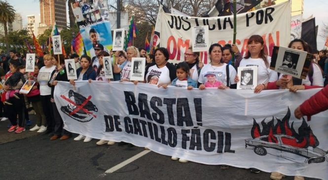 Marcha Contra el Gatillo Fácil en La Plata