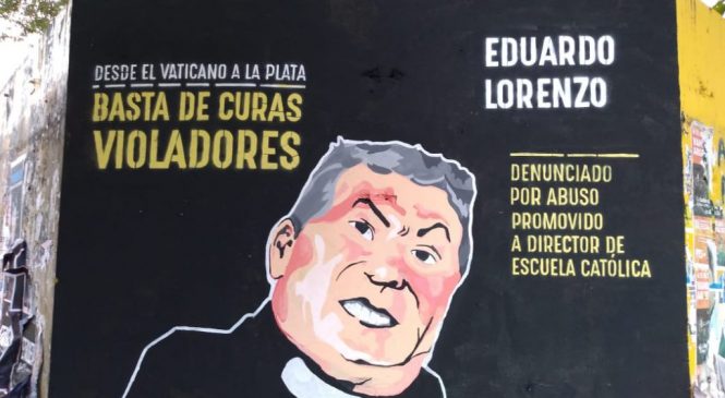 El cura Lorenzo pide cárcel por la pintada de un mural