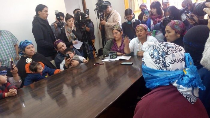 Bariloche: Comunidad Lafken Winkul Mapu reclamó en el Municipio