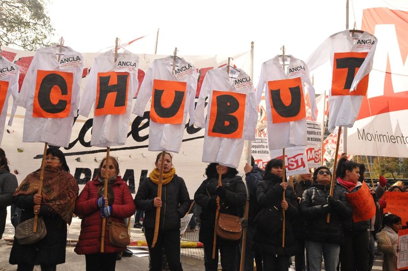 Paro nacional en solidaridad con docentes de Chubut