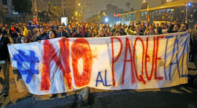Ecuador: organizaciones se manifestarán en solidaridad en Buenos Aires
