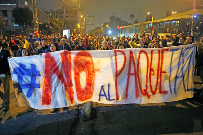 Ecuador: organizaciones se manifestarán en solidaridad en Buenos Aires