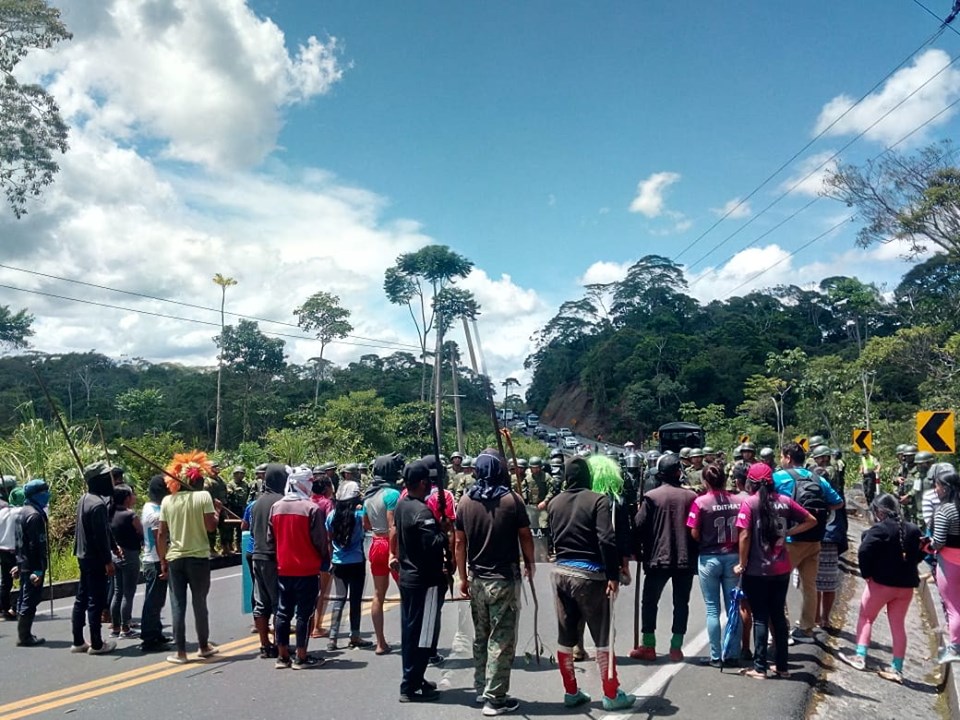 Imponente movilización popular en Ecuador