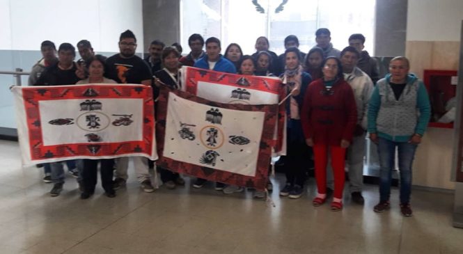 “El Pueblo Chuschagasta libre y organizado desde el territorio ancestral diaguita levanta su voz”