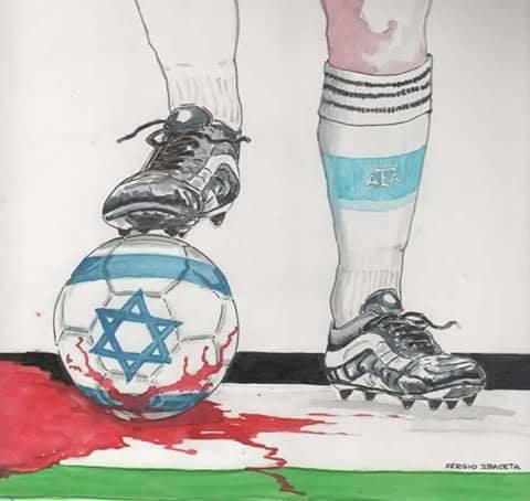 Argentina y Uruguay manchar\u00e1n de sangre sus camisetas nacionales jugando en Israel - Indymedia ...