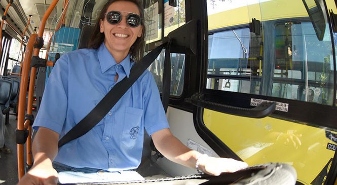 “Hoy abrimos un camino para todas las mujeres que quieran ser colectiveras”