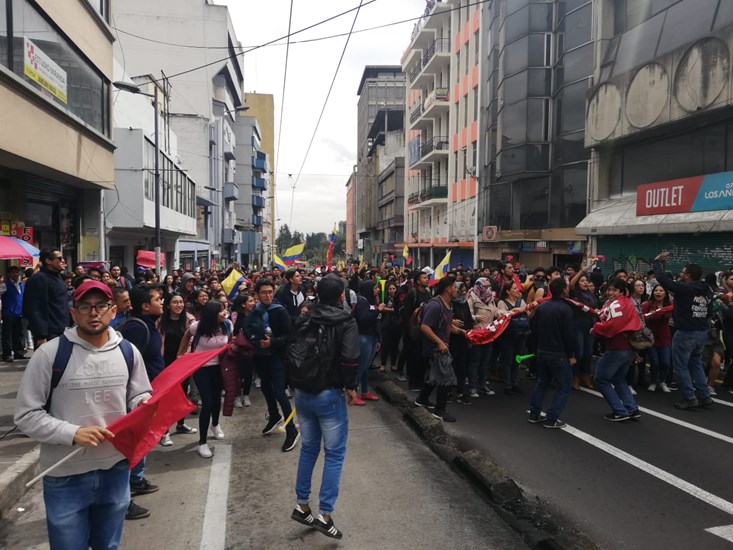 Ecuador: gobierno de Lenin Moreno dicta Estado de Sitio frente al Paro Nacional