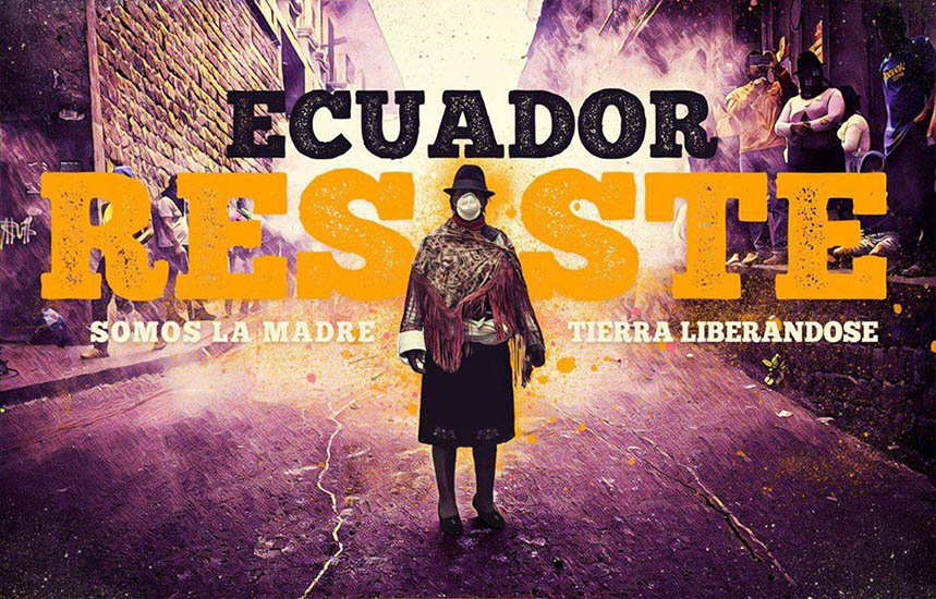 #SOSEcuador: Exigimos el cese de la violencia por parte del gobierno ecuatoriano