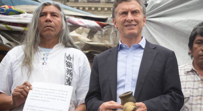 ¿Qué hizo el macrismo con los pueblos originarios?